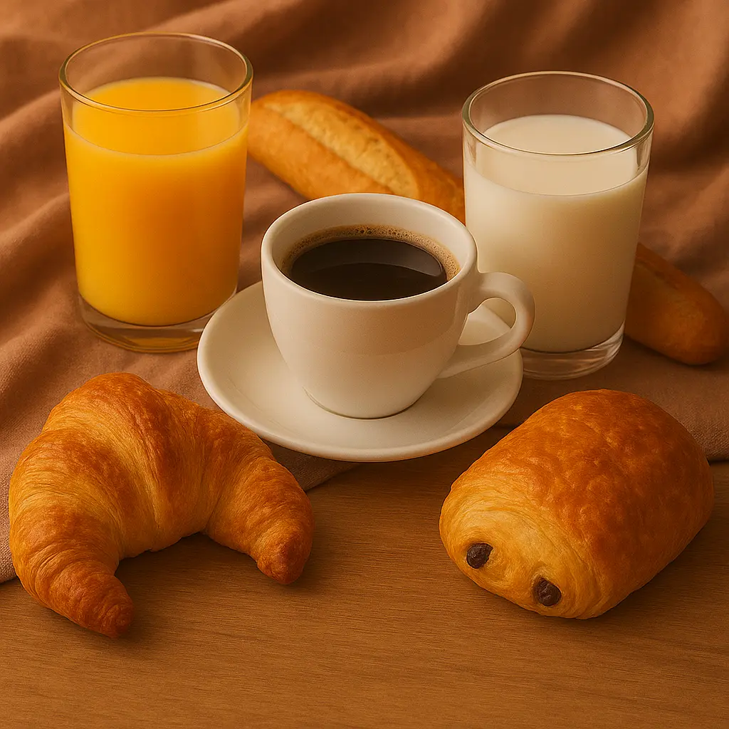 Petit déjeuner pour 2 personnes