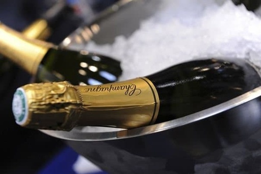 Bouteille de champagne